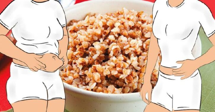 Slimming sa buckwheat croup