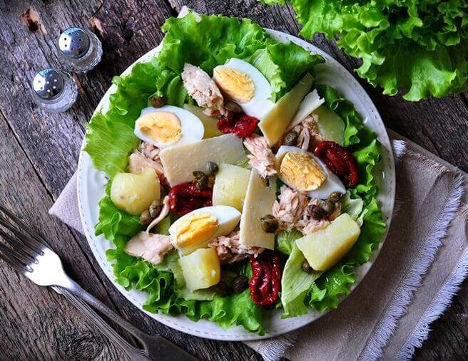 Canned Tuna Salad sa Low Carb Diet Diet Diet